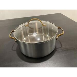 GreenPan Reserve Stainless Steel 5 Qt Stock Pot With Lid